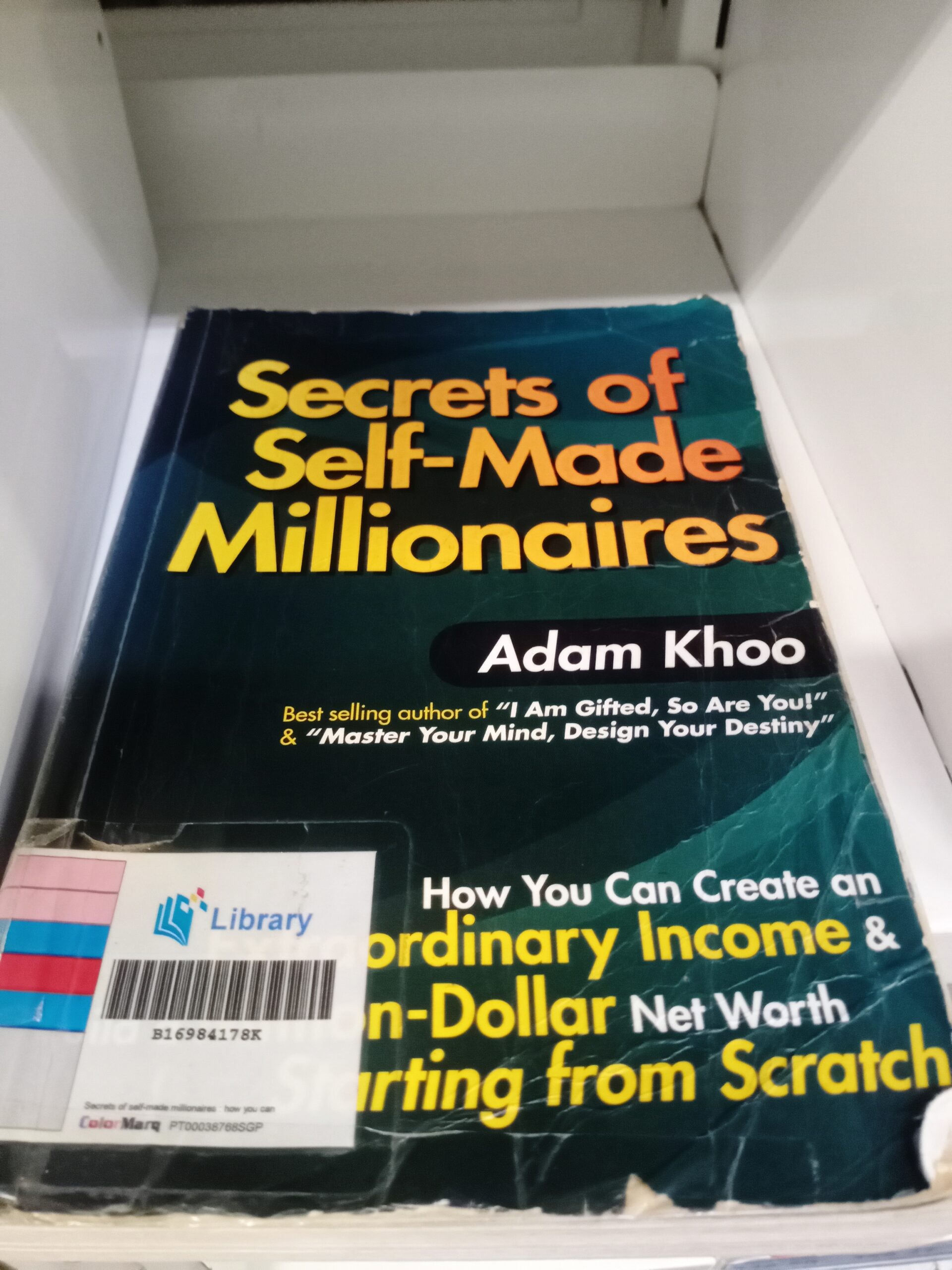 Secret of self made millionaires by Adam Khoo